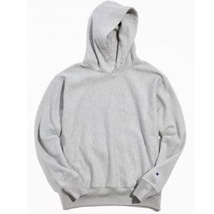 Men's Champion Reverse Weave Snap Hoodie (Grey)